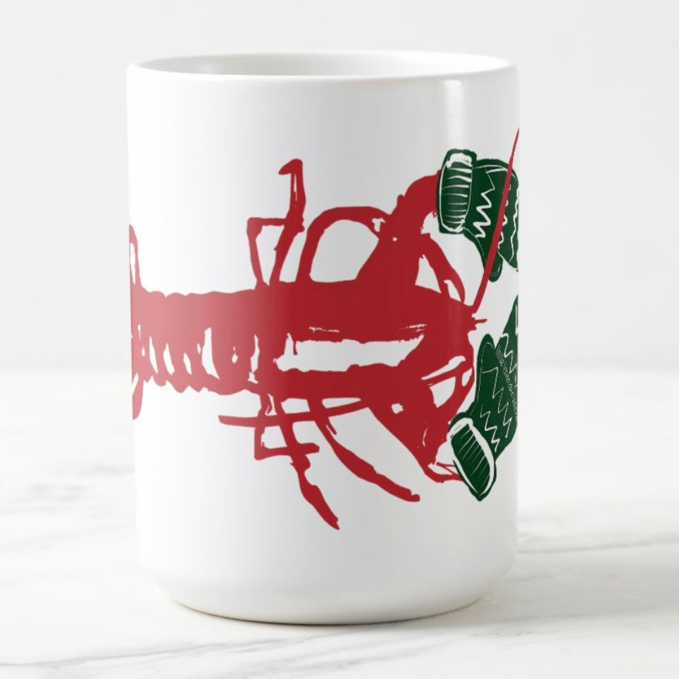 MUG - LOBSTER WITH MITTENS