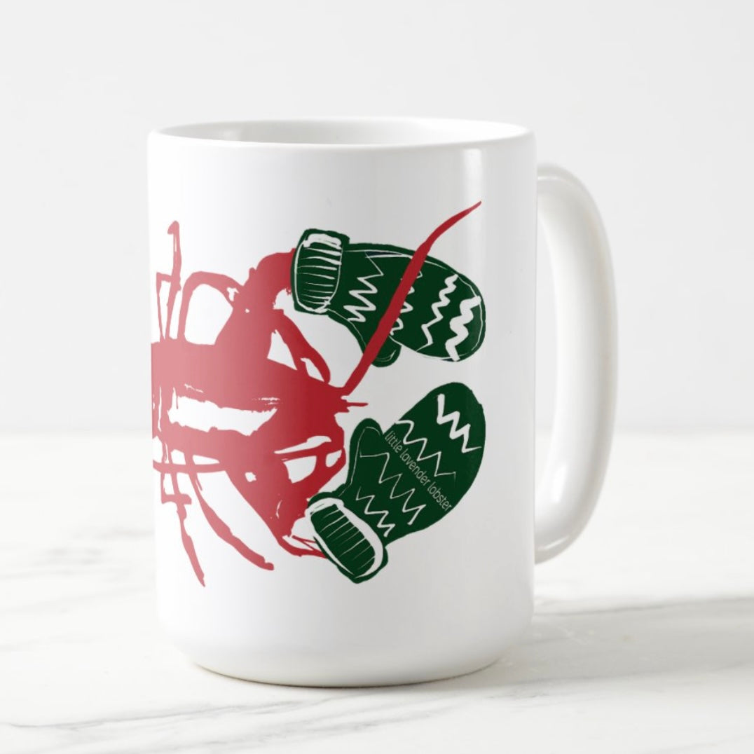MUG - LOBSTER WITH MITTENS