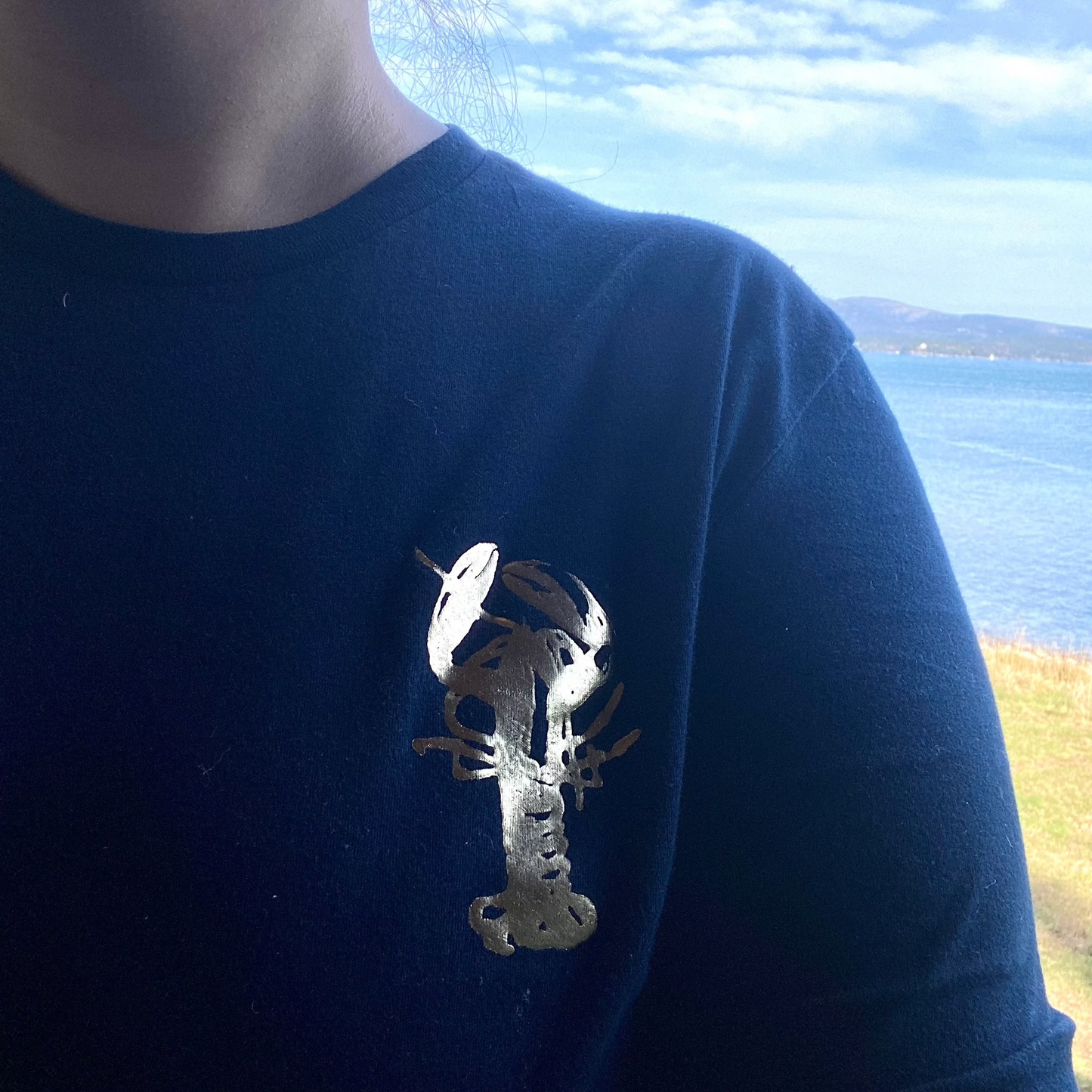 GOLD LOBSTER - Long-sleeve Front only
