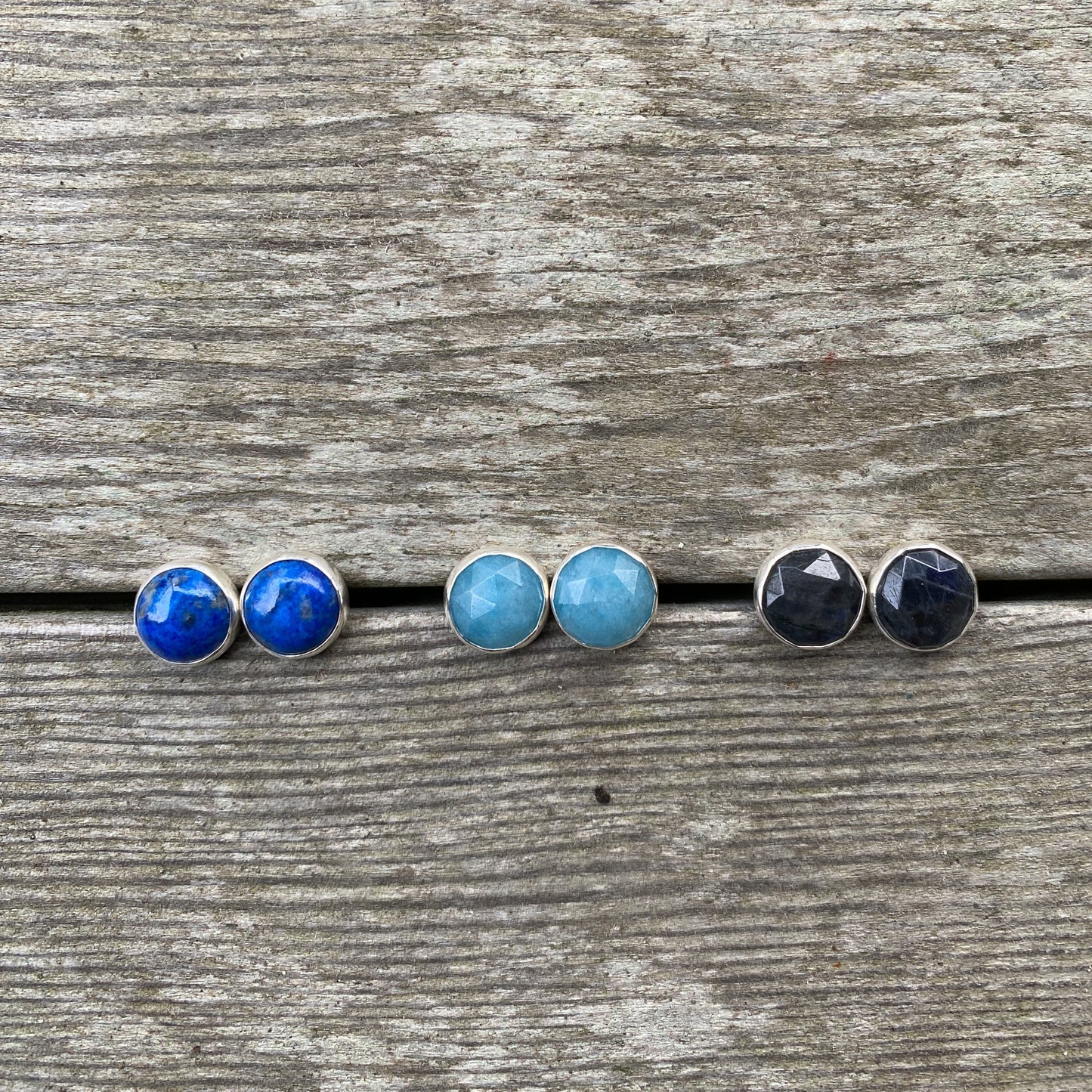 HARBOR BLUES - POST EARRINGS