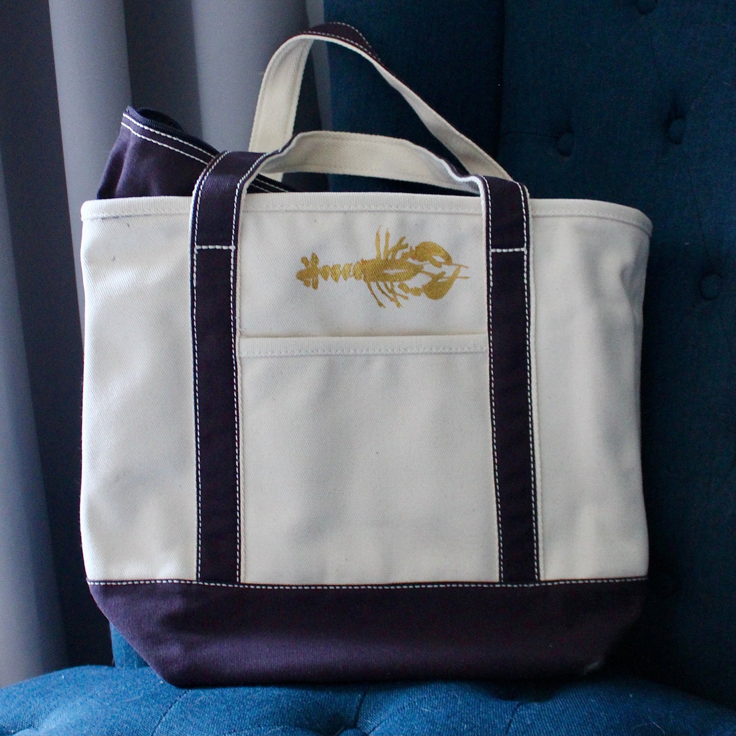 GOLD LOBSTER BOAT BAG