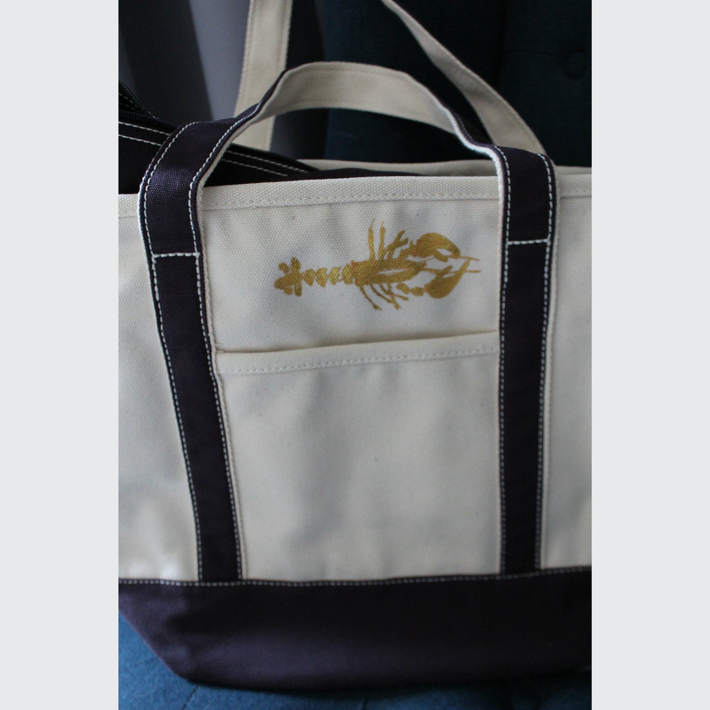GOLD LOBSTER BOAT BAG
