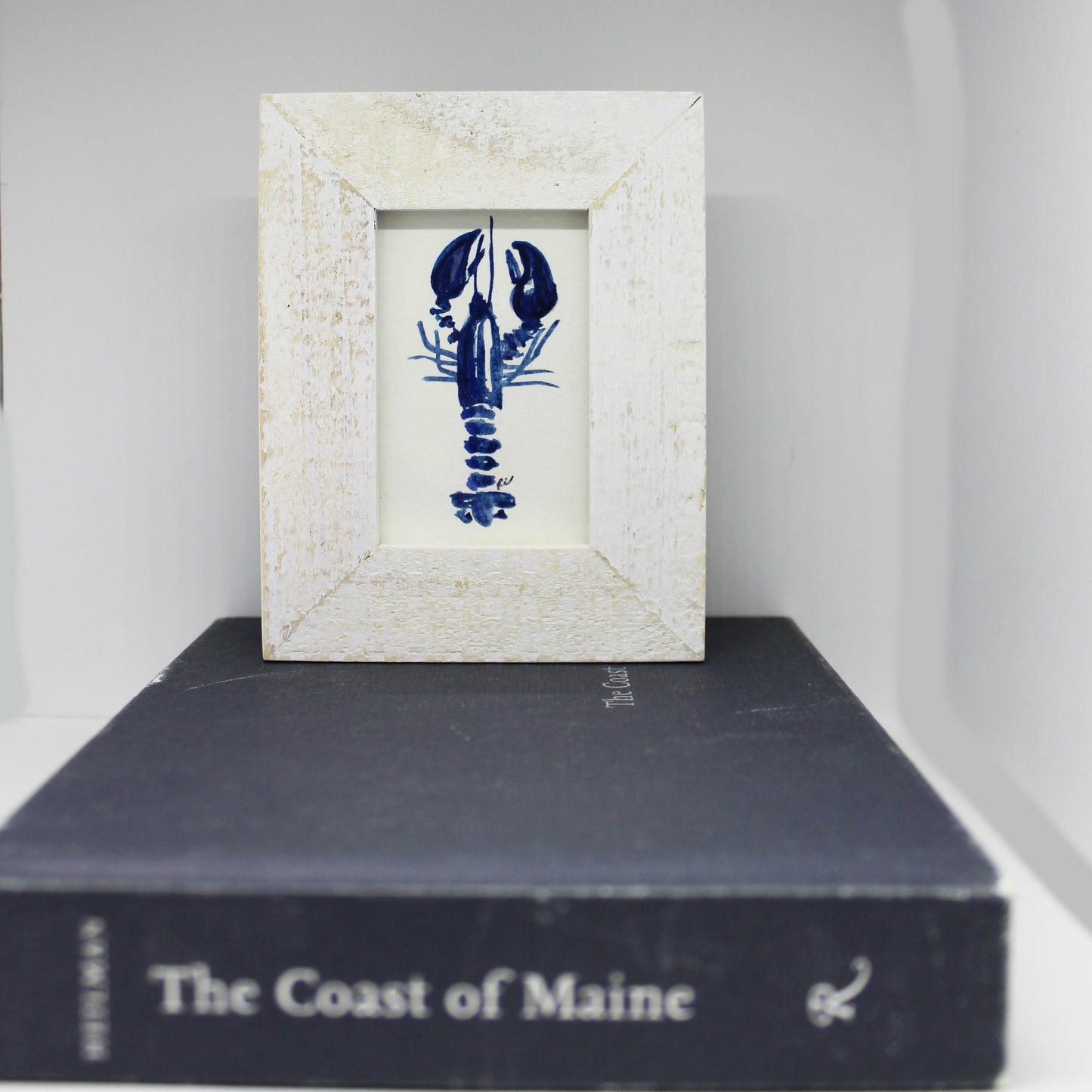 MINI FRAMED LOBSTER WATERCOLOR