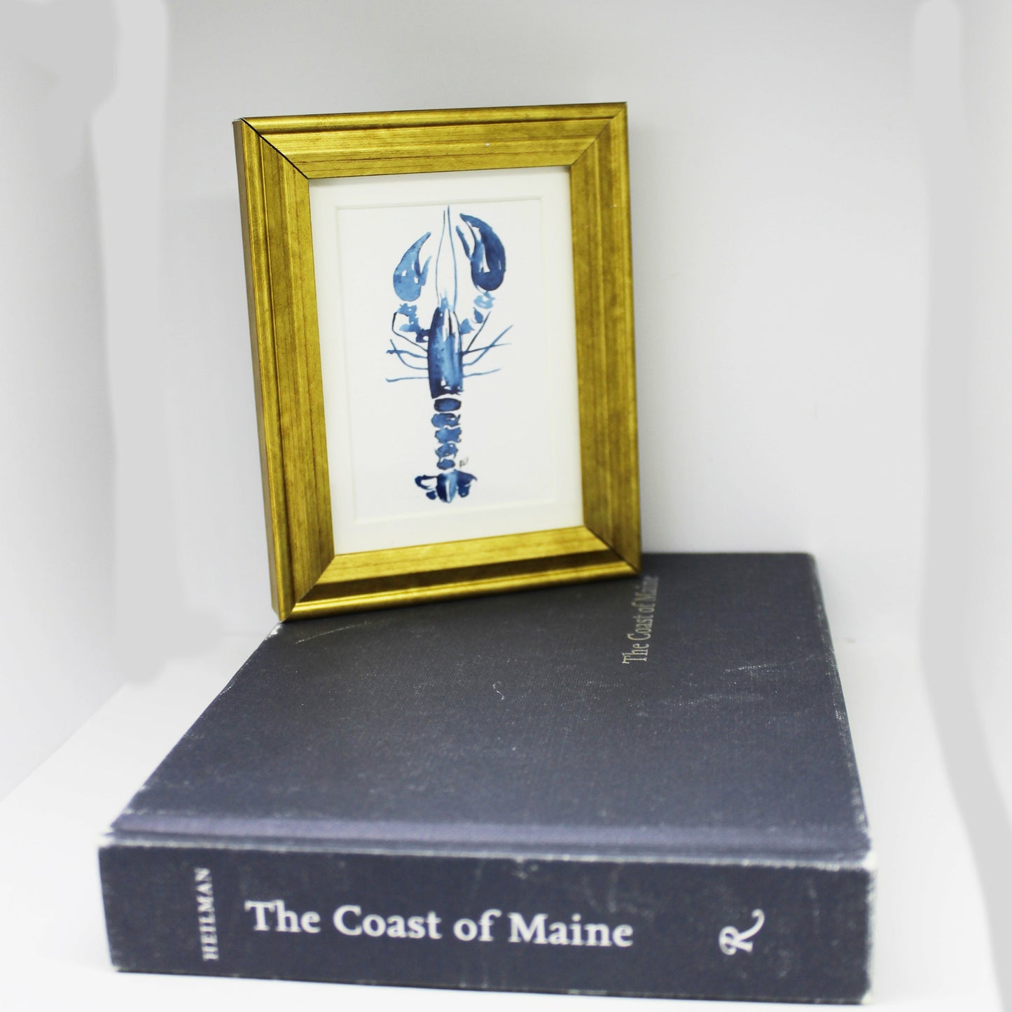 MINI FRAMED LOBSTER WATERCOLOR