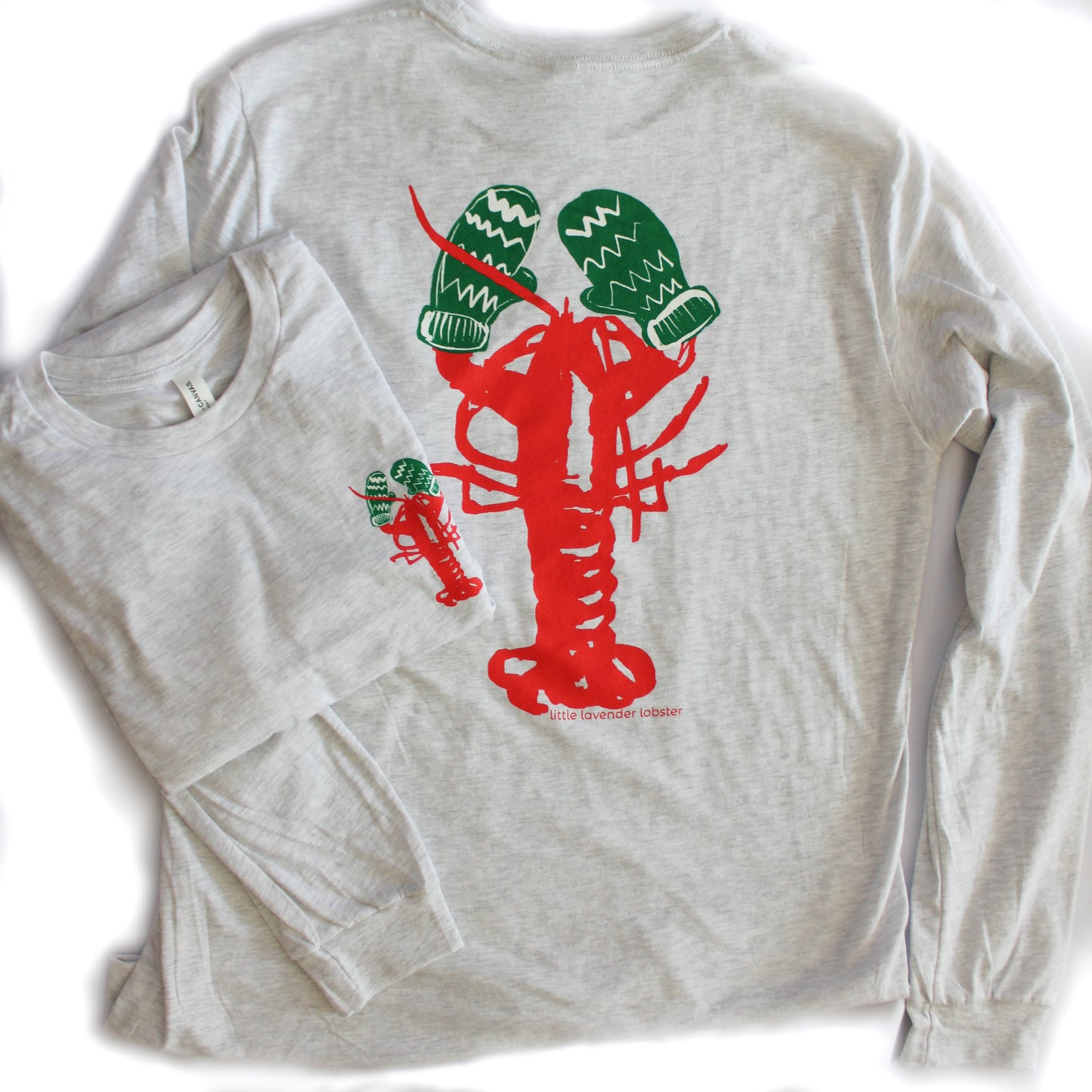 LOBSTER WITH MITTENS LONGSLEEVE