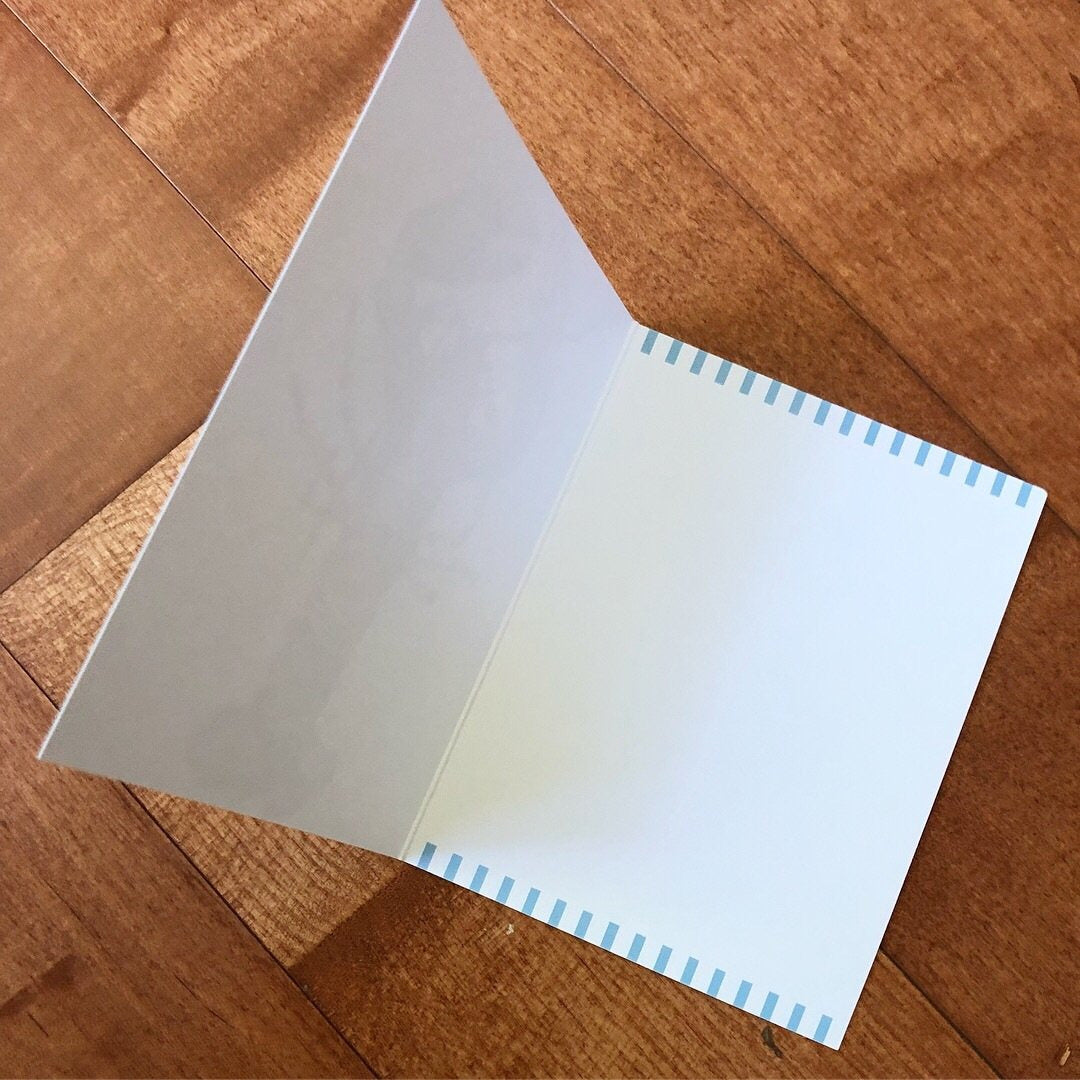 BLUE LOBSTER - BLANK NOTE CARDS