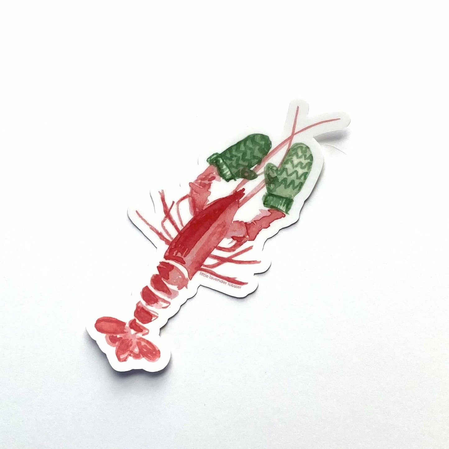 LOBSTER WITH MITTENS - STICKERS