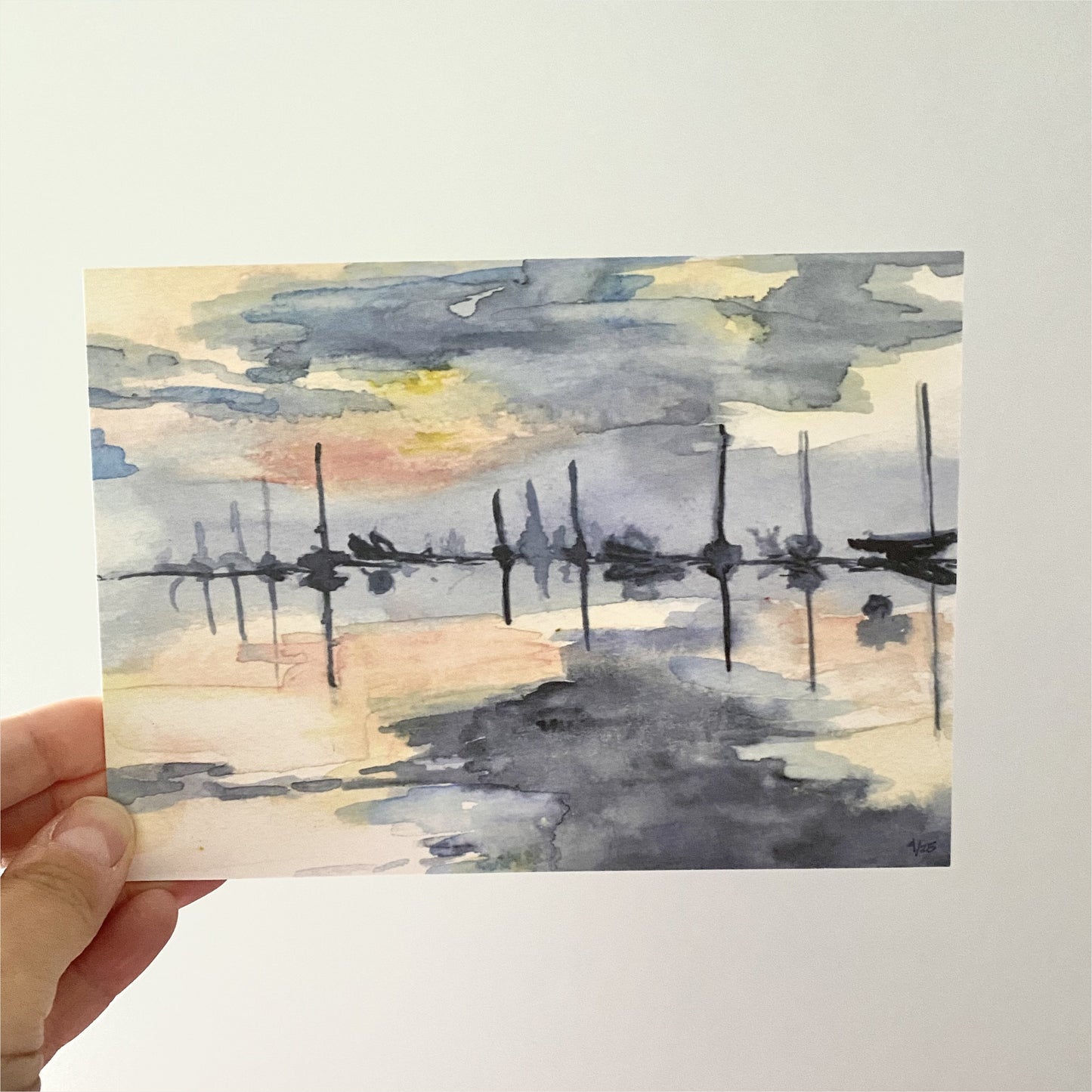 SUMMER MORNINGS WATERCOLOR PRINT
