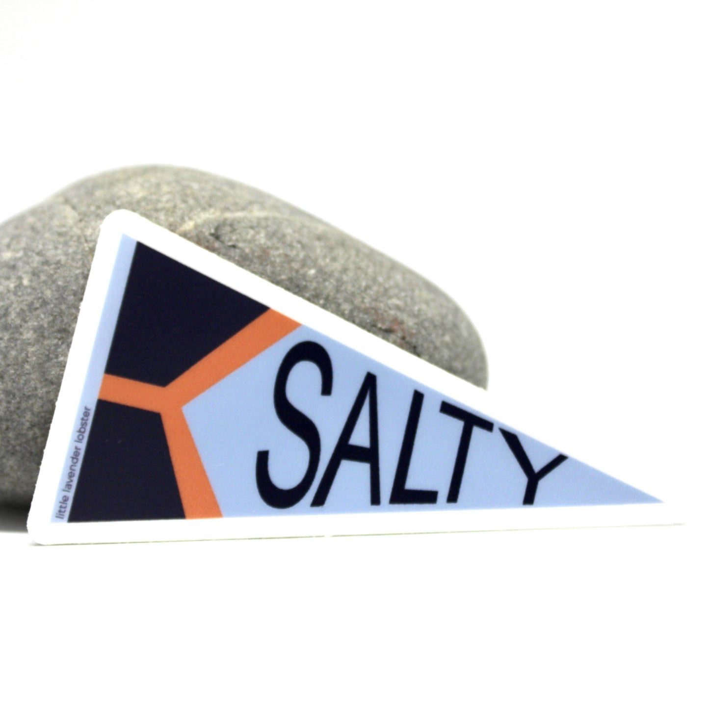 SALTY PENNANT FLAG STICKER