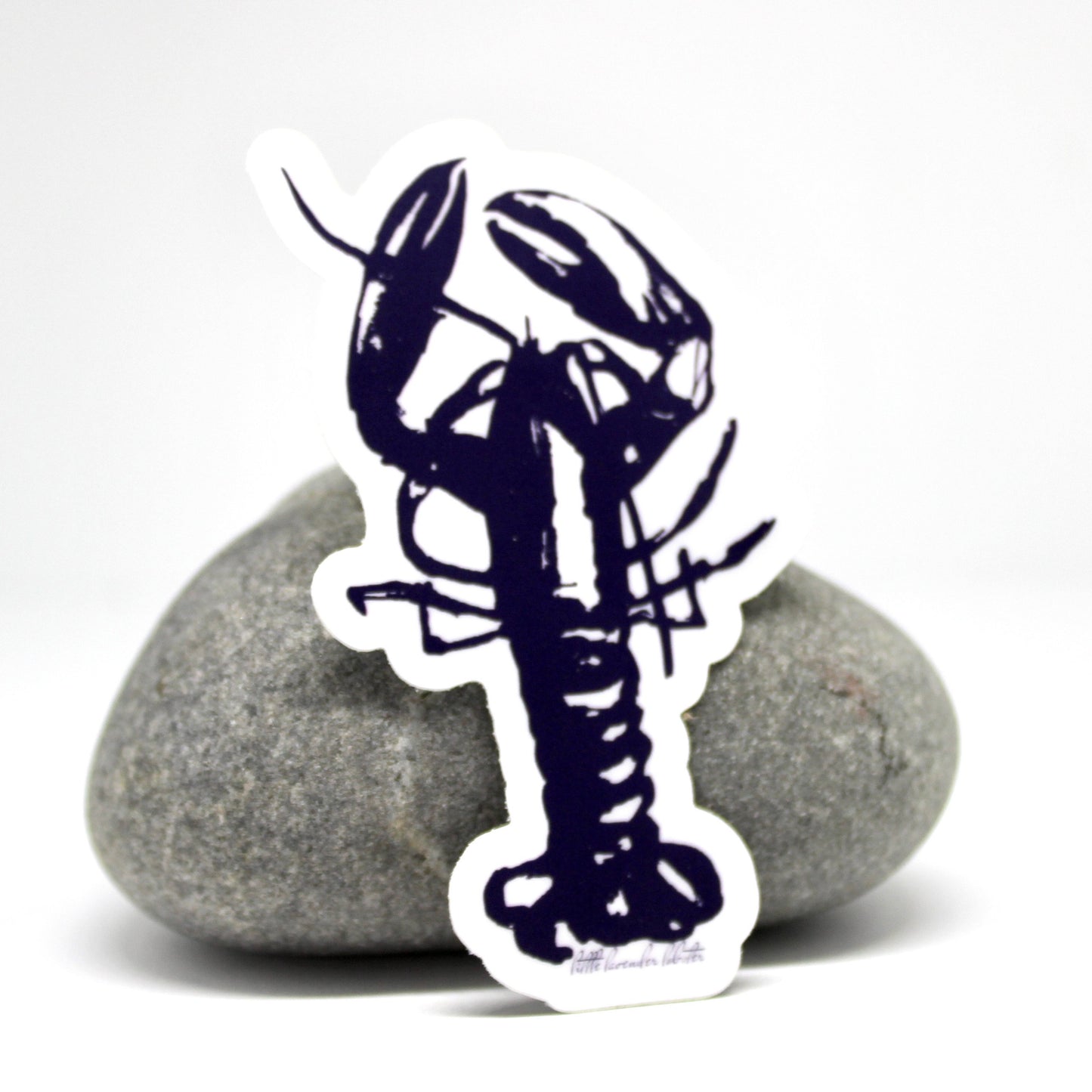 STICKER • NAVY LOBSTER