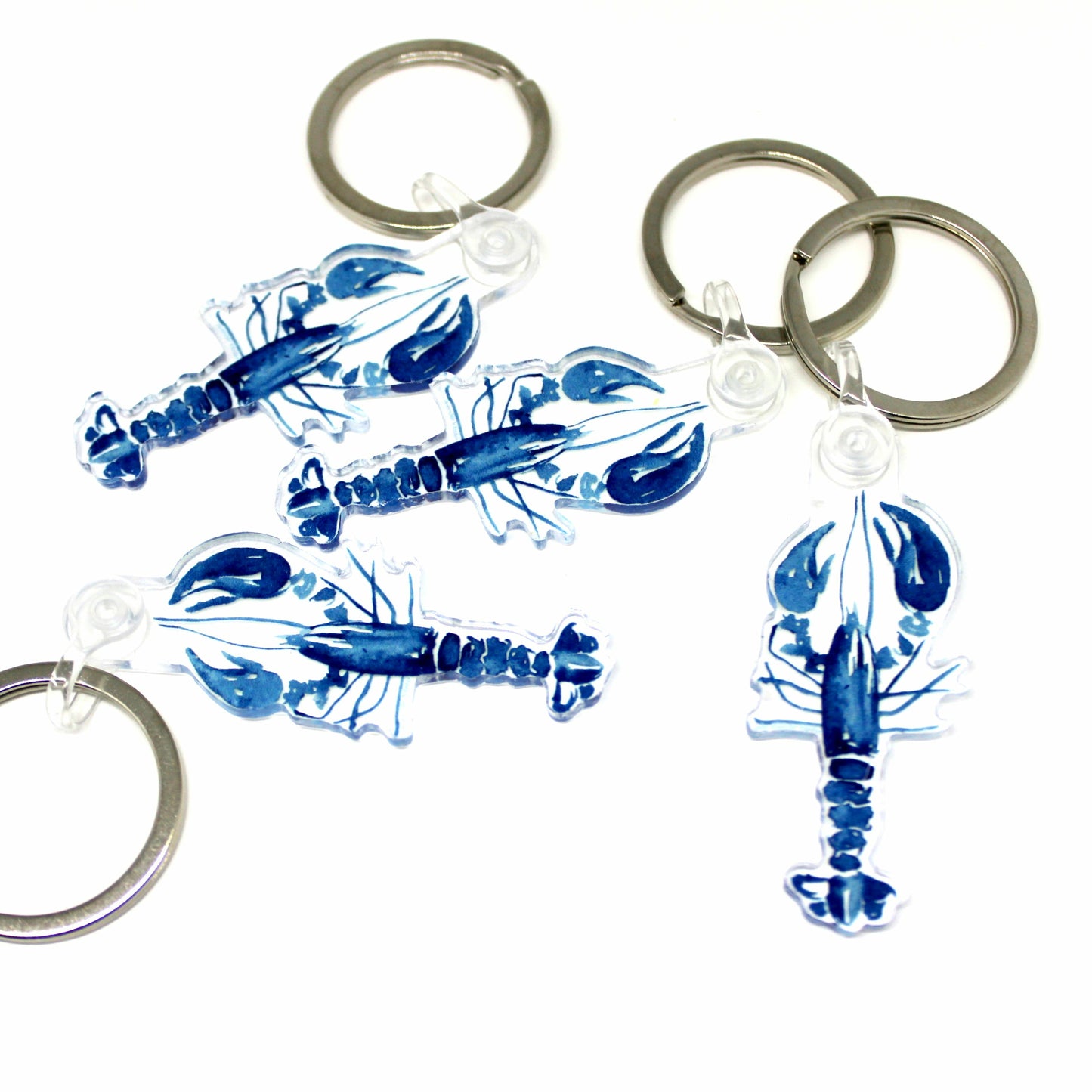 BLUE LOBSTER - KEYCHAIN