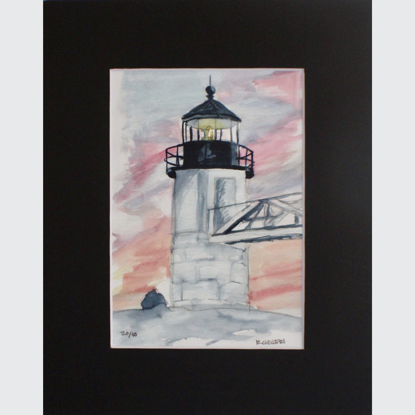 MARSHALL POINT LIGHTHOUSE - PRINT