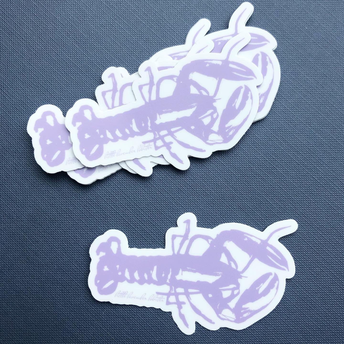 STICKER • LITTLE LAVENDER LOBSTER