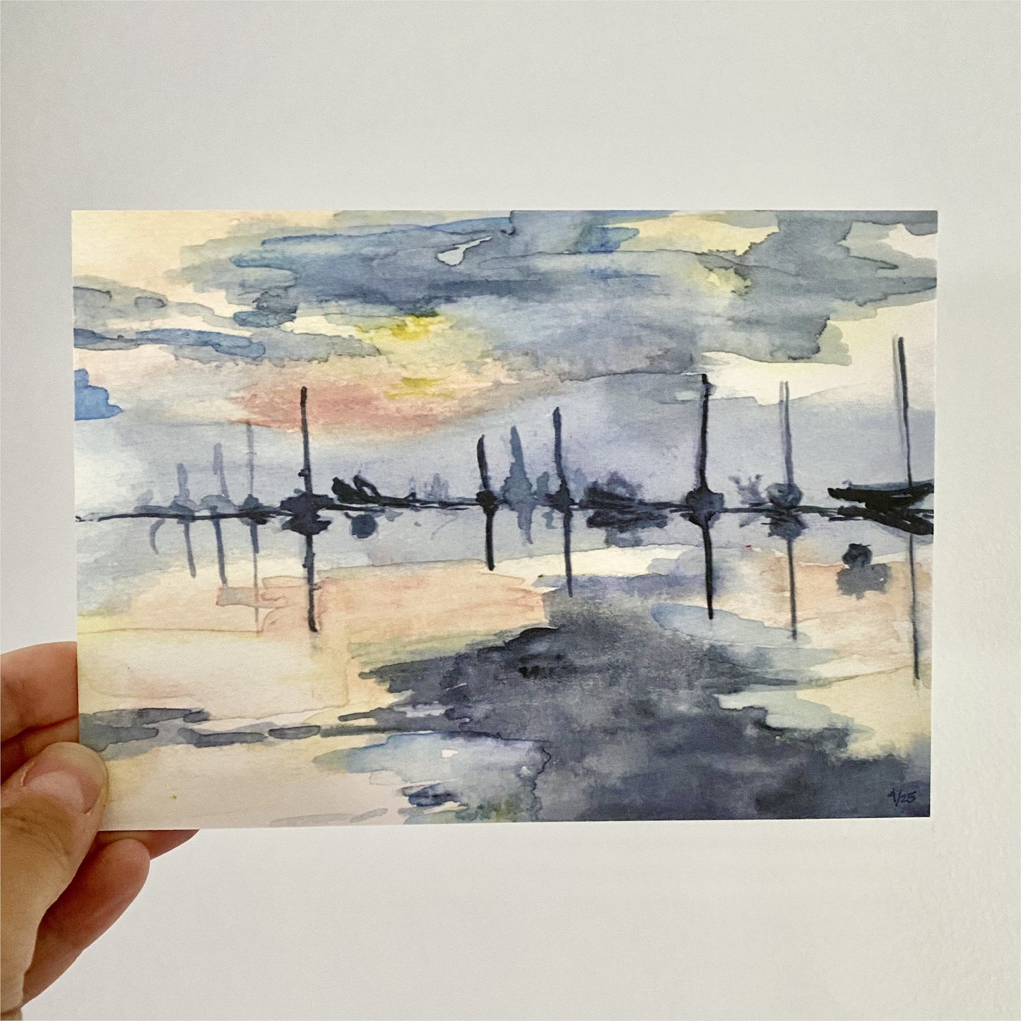 SUMMER MORNINGS WATERCOLOR PRINT