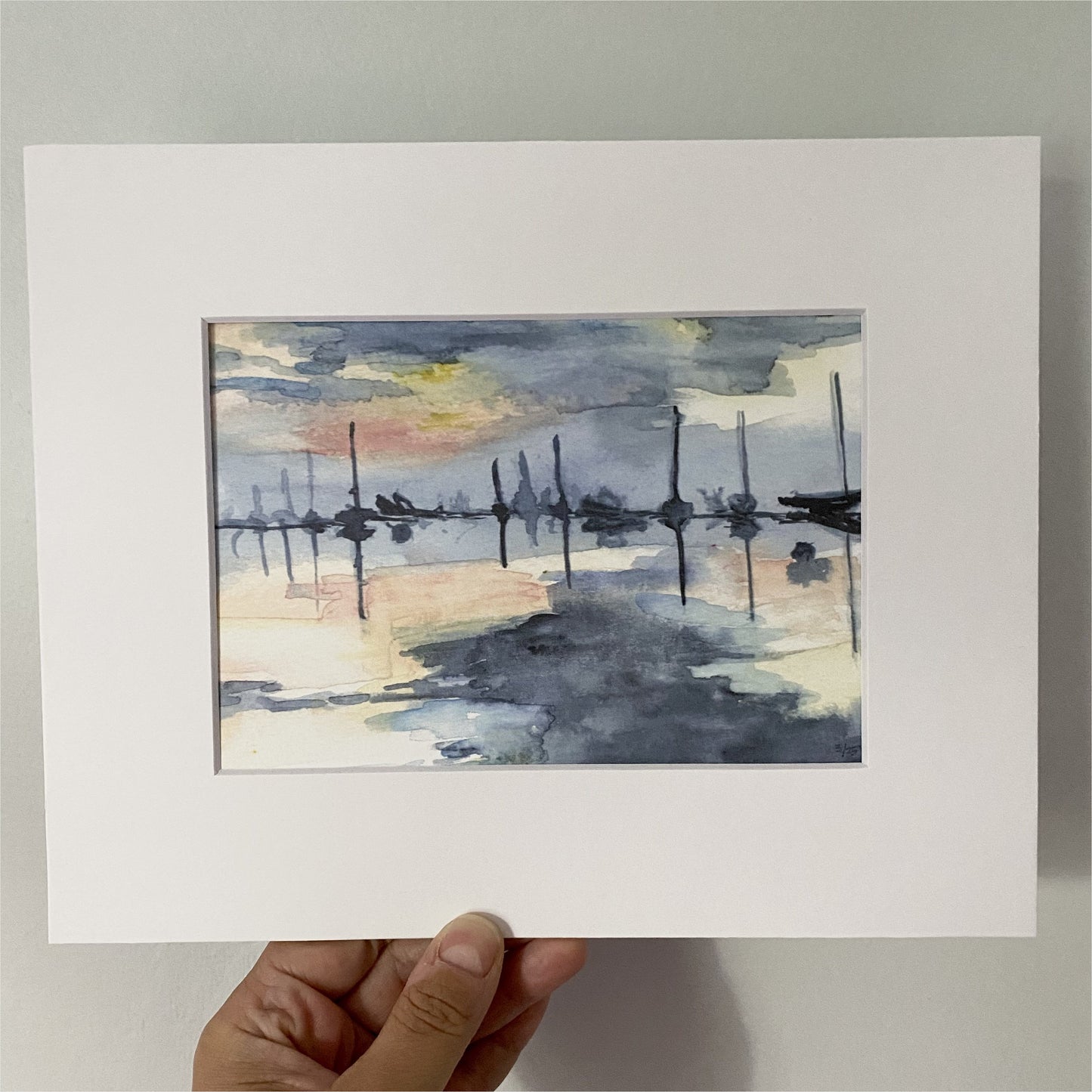 SUMMER MORNINGS WATERCOLOR PRINT