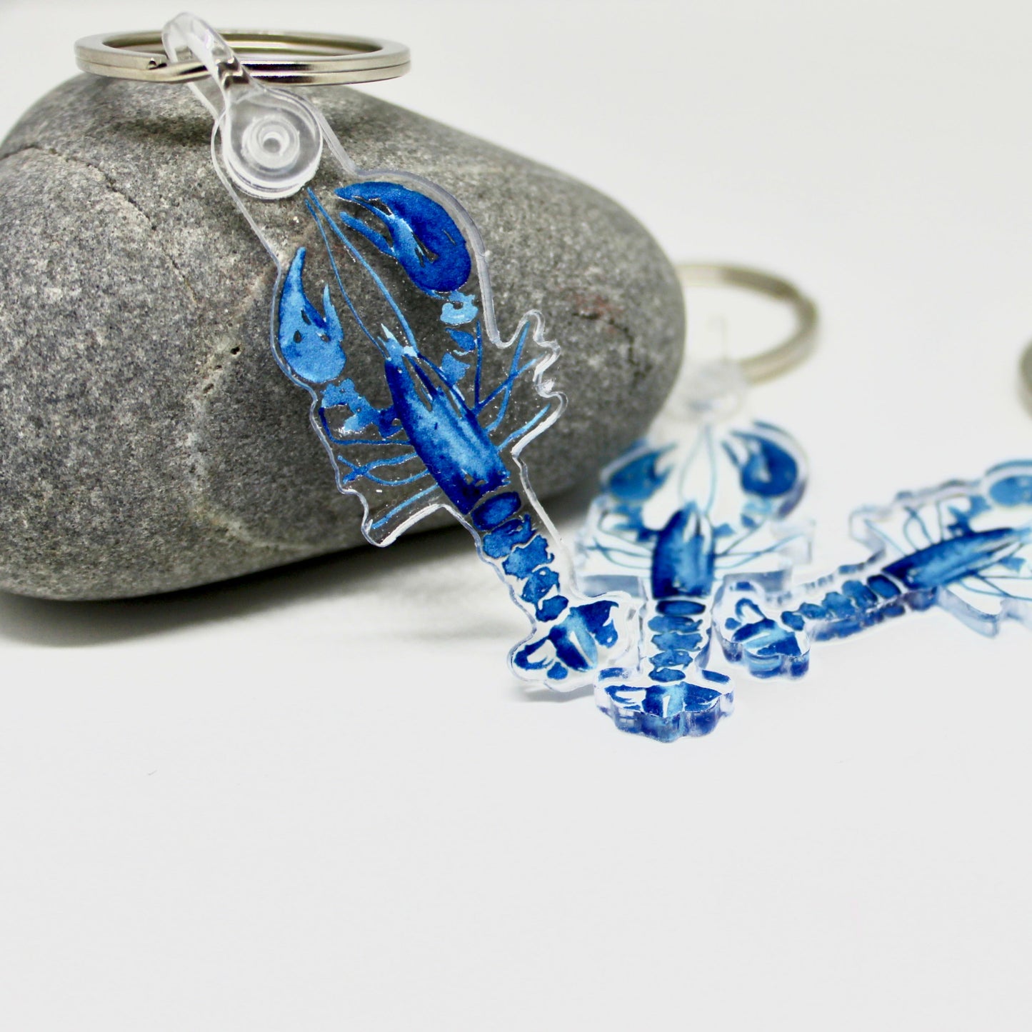 BLUE LOBSTER - KEYCHAIN