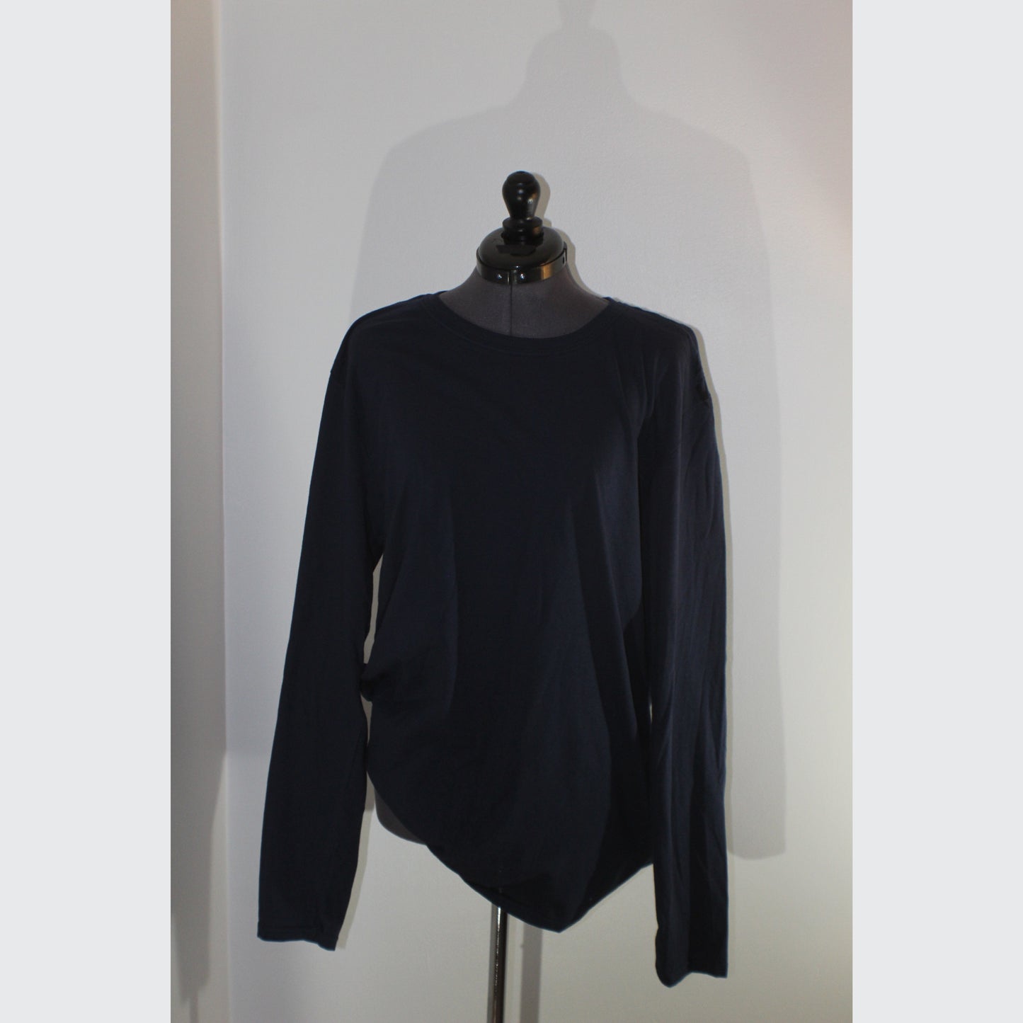 Lavender Lobster Longsleeve Tee - Navy