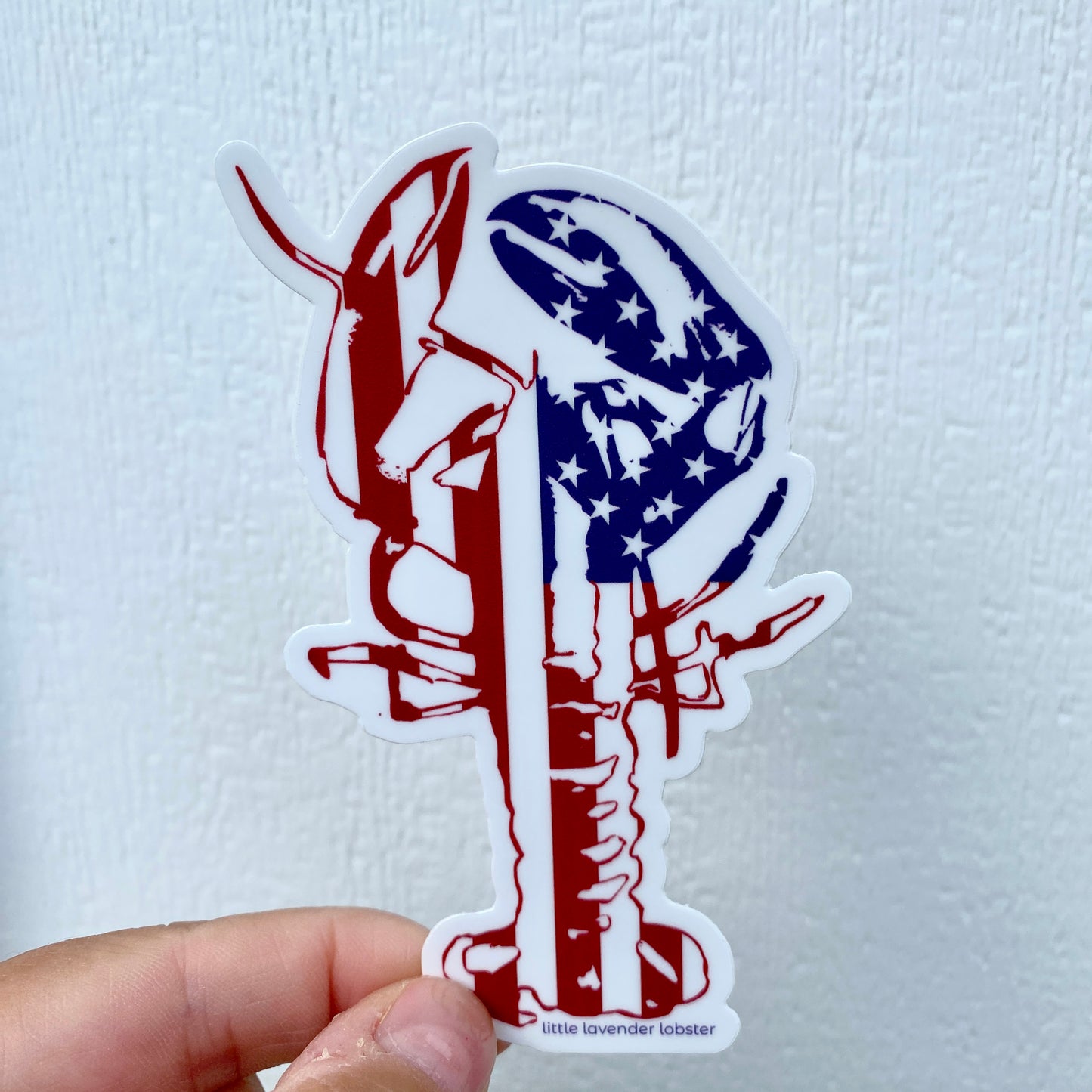 AMERICAN FLAG LOBSTER - STICKERS