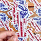AMERICAN FLAG LOBSTER - STICKERS