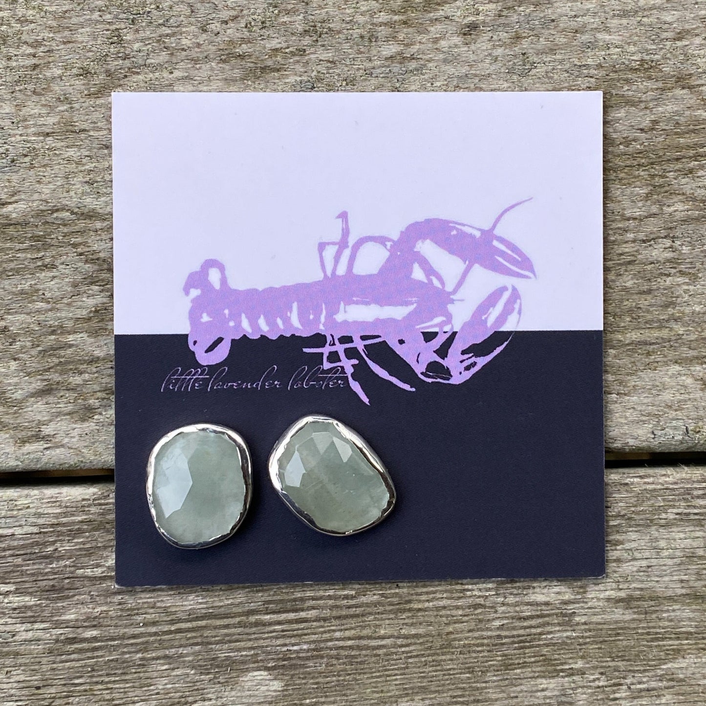 ORGANIC AQUAMARINE - EARRINGS