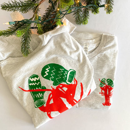 LOBSTER WITH MITTENS LONGSLEEVE