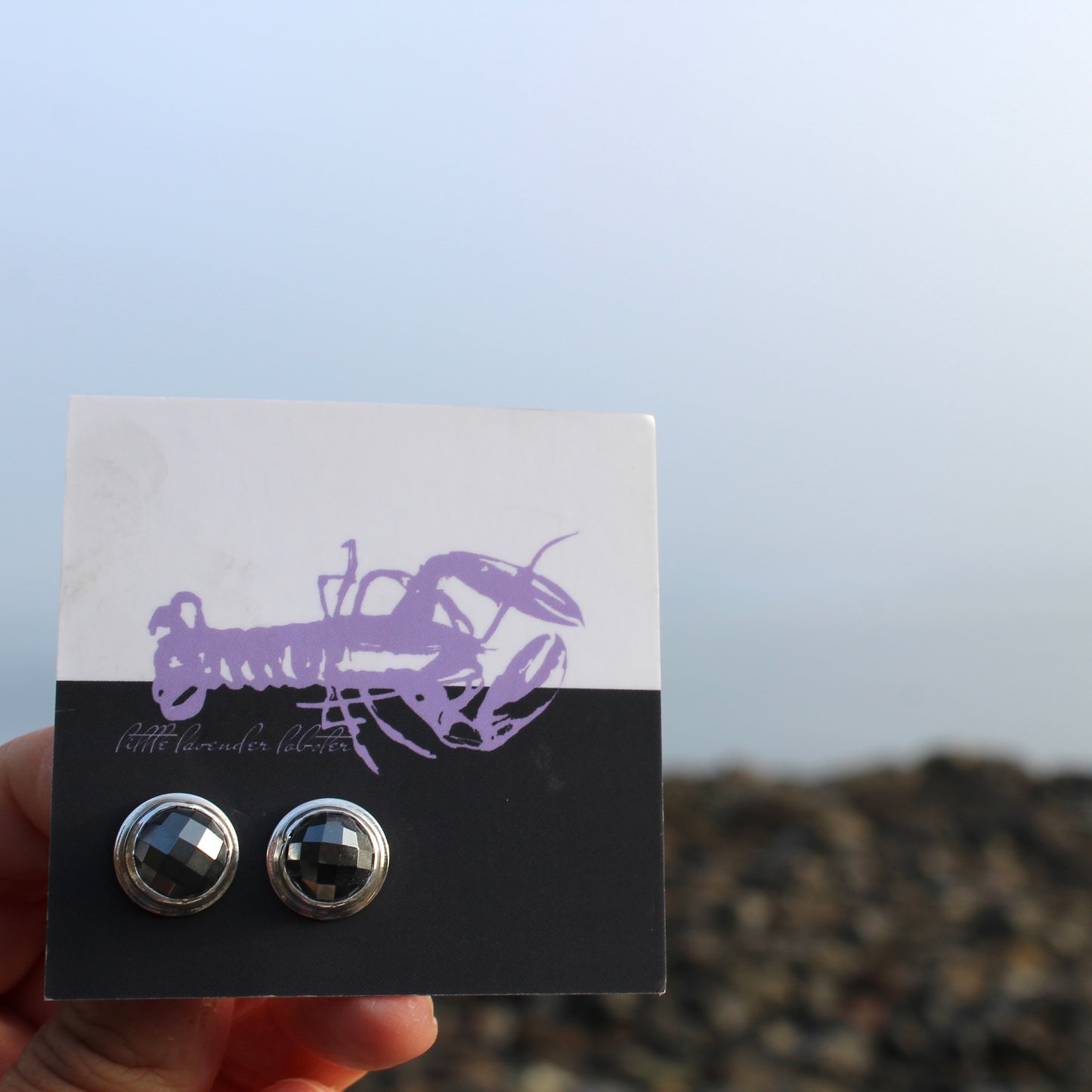 SEA SMOKE - POST EARRINGS