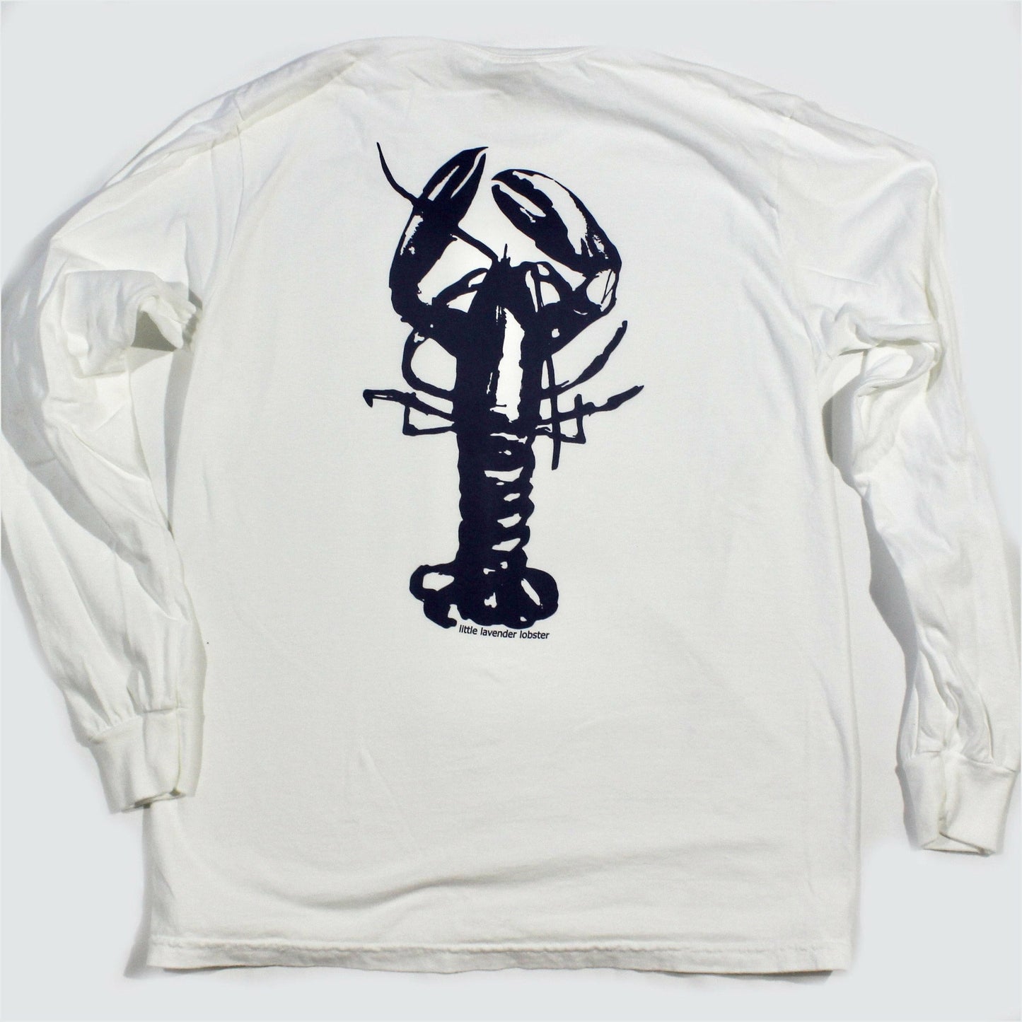 NAVY LOBSTER  - Long-sleeve Front and Back Lobster